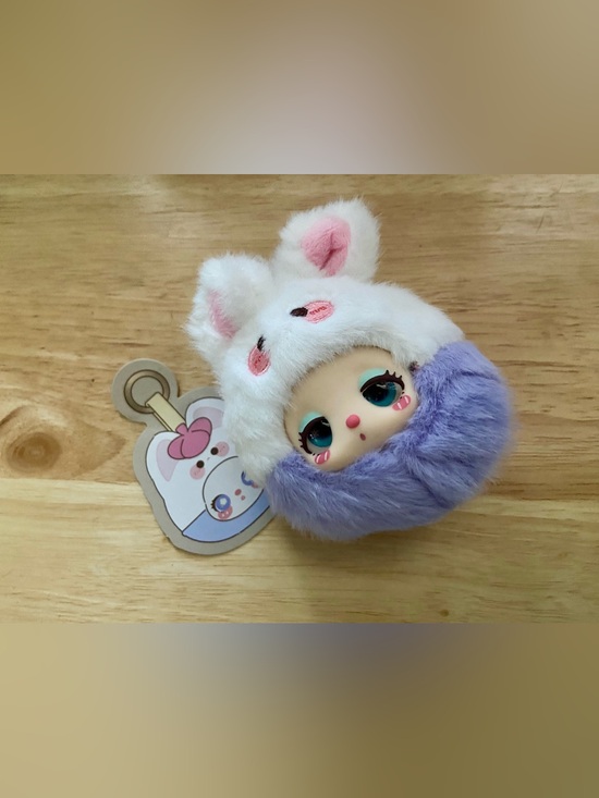 Other - Plush Bunny Ear Keychain
